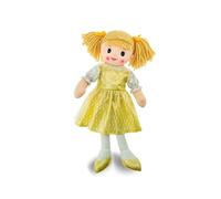 Teorème - Charlotte poupée de Chiffon, poupée en Tissu, Jouet pour Enfants, Hauteur 50 cm