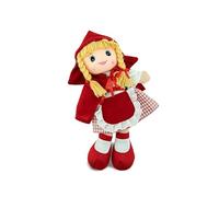 Teorème - Poupée de Chiffon Charlotte des Contes de fées, poupée en Tissu, Jouet pour Enfants, Hauteur 30 cm