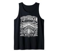 Teotihuacan Mexico City of The Gods Ancienne Pyramide Art Débardeur