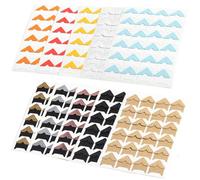 TEOZBLU 10 Feuilles Autocollants pour Coins de Photos Auto-Adhésif Créatifs, Coin Scrapbooking, Autocollants pour Montage de Photos, pour Scrapbooking, Album Photo, Bricolage