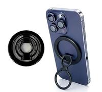 TEOZBLU Support Anneau Magnétique Compatible pour Magsafe | Support Doigt & Stand Téléphone | Anti-rapant pour iPhone 17/16/15/14/13 Pro Max | Quotidien Voyage Extérieur