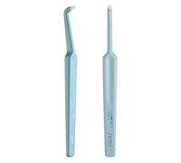 Brosse à dents TePe Compacte Tuft, 1pc, nettoyage précis des zones difficiles d'accès, brosse mono-touffe idéale pour le nettoyage des implants et des appareils dentaires.