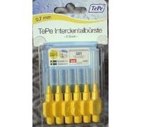 Tepe Brosse Interdentaire Jaune 0,7mm 6St 2 Paquets Offre
