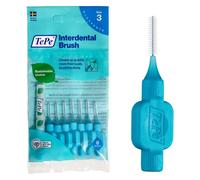 Brossettes interdentaires TePe Originales, bleu 0.6mm ISO 3, 1 sachet de 8 brossettes