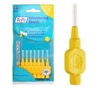 TePe Brossettes interdentaires Original – Taille 4 Jaune (0,7 mm) – 8 pièces