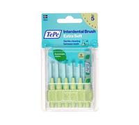 TePe Brossette Interdentaire Extra Souple Eco-Responsable Vert Pastel ISO 5 / 0.8mm 6 brossettes