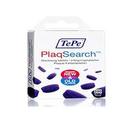 TePe Brossette interdentaire Plaqsearch Multi-pack Tablets Pack de 250 Indicateur de Tartre