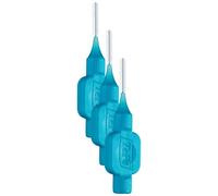 TePe Brossettes interdentaires Original - Nettoyage facile des espaces interdentaires - 1 x 8 brossettes - Diamètre 0,6mm - Bleu (Lot de 3)