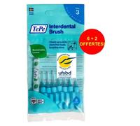 TePe Brossettes Original Eco responsables Bleue 0,6mm x8 - Iso 3