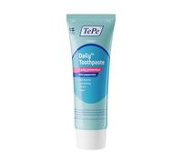 TePe Daily, dentifrice quotidien, saveur menthe douce, dentifrice quotidien doux pour prévenir les caries avec un niveau de fluor approprié à l'âge.