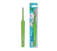 TEPE Implant spécial brosse à dents orthodontique avec tête de brosse extra fine pour le nettoyage des appareils dentaires et implants 1 pièce Couleurs assorties