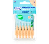TePe Brossette Interdentaire Extra Souple Eco-Responsable Orange Pastel ISO 1 / 0.45mm 6 brossettes