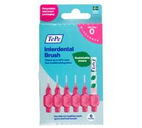 Tepe Interdental Brush Original Brossettes Interdentaires Taille 0 Rose 6 Pièces