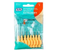 TePe Lot de 16 brossettes interdentaires extra douces 0,45 mm Orange clair