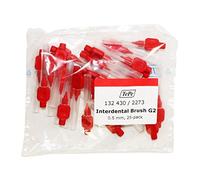 Tepe Lot de 25 brosses interdentaires G2 0,5 mm Rouge