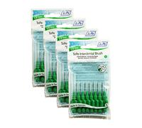 TePe Lot de 4 paquets de 8 brossettes interdentaires Vert 0,8 mm