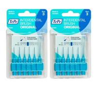 TePe® Original Brossettes interdentaires 0,6 mm Bleu Brosse(S) À Dents 2x6 pc(s)