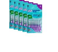 TePe Purple Large 1.10mm - 5 Packets of 8 - (40 Brushes) Bundle
