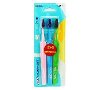 TePe Brosse à dents souple Color – Pack 3