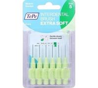 Tepe | Set de brossettes interdentaires - 0,8 Mm - 6 pièces - Extra Soft - Nettoyage en douceur des dents - Pour les gencives sensibles