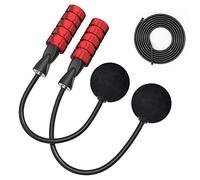 TEPECH Corde à sauter sans corde + corde de 2,8 m, corde à sauter intérieure lestée pour le fitness, pour homme, femme, enfant