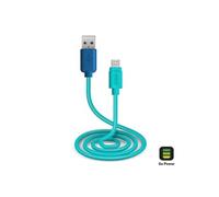 TEPOPCABLELIGB câble Lightning 1 m Bleu