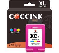 TEPPA-303XL Couleur Cartouches d'encre Remanufacturées Cartouche pour HP 303 XL Envy Photo 6230 7800 6220 6200 7134 7830 6232 6234 6252 6255 6258 7132 7155 7158 7820 7822 7855 7858 7864 Imprimante