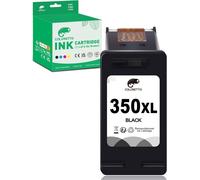 TEPPA-350XL Cartouches d'encre Remanufacturées pour HP Cartouche 350 351 XL DeskJet D4260 D4360 D4280 PhotoSmart C4210 C4270 C4280 C4380 C4385 OfficeJet J5780 J5730 J6410 J5740 Imprimante Noir