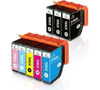 TEPPA-378XL Lot de 8 cartouches d'encre pour imprimantes Epson 378 378xl pour imprimantes Epson Expression Photo XP-8000 XP-8005 XP-8500 XP-8505 XP-8600 XP-8605 XP-8606 XP-8700 XP-8705 XP-15000
