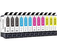 TEPPA-502 XL Compatible avec Epson 502 502XL Cartouches d'encre Multipack (12 Paquets), pour Expression Home XP-5100 XP-5105 XP-5150 XP-5155, Workforce WF-2860 WF-2865 WF-2880 WF-2885 DWF