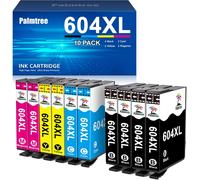 TEPPA-604 XL Cartouche Encre Compatible pour Epson 604 XL 604XL pour Epson XP 2200 pour Expression Home XP-2200 XP-2205 XP-4200 XP-4205 XP-3200 XP-3205 Workforce WF-2930 WF-2950 WF-2910 WF-2930DWF