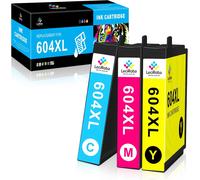 TEPPA-604xl pour Cartouche epson 604 et Cartouche epson 604xl,pour Epson Expression Home XP-2200 XP-2205 XP-3200 XP-3205 XP-4200 XP-4205 WF-2910DWF WF-2930DWF WF-2935DWF WF-2950DWF (3 Paquets)