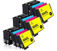 TEPPA-604xl pour cartouches epson 604 et epson 604xl Multipack pour Epson Expression Home XP-2200 XP-2205 XP-3200 XP-3205 XP-4200 XP-4205 WF-2910DWF WF-2930DWF WF-2935DWF WF-2950DWF 5 pièces)