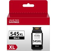 TEPPA-Cartouche 545 pg 545 XL Cartouches d'encre Remanufacturées pour Canon 545 XL Noir, Cartouche 545 pour Canon pixma TS3150, TS3350, TS4550, MX495, MG2555s, MG2450 Imprimante (1-Pack)