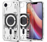 TEPPA-Coque pour iPhone 16e, Ultra Hybrid MagFit, [Design Schématique] - Neo One