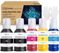 Teppa-Encre De Sublimation Pour Imprimante Ecotank 104 102 Et-2870 Et-4810 Et-4800 Et-2815 Et-2810 Et-2820 Et-2830 Et-2850 Et-2856 Ecotank Pour Imprimante Ecotank En Céramique Pour Transfert