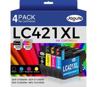 TEPPA-LC421XL LC421 Cartouche d'encre Compatible pour Brother LC421 LC421XL LC421 XL per Brother DCP-J1050DW DCP-J1140DW MFC-1010DW MFC 1010 DCP J1140 DCP J1050