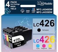 TEPPA-LC426 LC-426 Cartouches d'encre Compatibles pour Brother LC426 LC-426VAL Cartouches d'impression pour Brother MFC-J4340DW MFC-J4335DW MFC-J4540DW MFC-J4535DW (Noir/Cyan/Magenta/Jaune, 4-Pack)