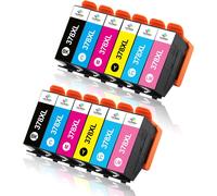TEPPA-Lot de 12 cartouches d'encre 378XL pour imprimantes Epson 378 378xl Expression Photo XP-8000 XP-8005 XP-8500 XP-8505 XP-8600 XP-8605 XP-8606 XP-8700 XP-8705 XP-15000