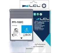 TEPPA-PFI102 Cyan Cartouche d'encre Compatible pour Canon PFI-102 PFI-102BK pour Canon imagePROGRAF iPF500 iPF510 iPF600 iPF605 iPF610 iPF650 iPF655 iPF700 iPF710 iPF720 iPF750 iPF755 iPF760 iPF765(1