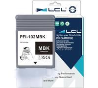 TEPPA-PFI102 Matte Noir Cartouche d'encre Compatible pour Canon PFI-102 PFI-102BK pour Canon imagePROGRAF iPF500 iPF510 iPF600 iPF605 iPF610 iPF650 iPF700 iPF710 iPF720 iPF750 iPF755 iPF760 iPF765(1P