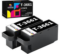 Teppa-T3661 Boîte De Maintenance C13t366100 Compatible Avec Epson Xp-6000 Xp-6100 Xp-8600 Xp-8605 Xp-6005 Xp-15000 Xp-8500 Xp-8700 Xp-970 Xp-6105 (Lot De 2)