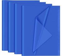 Teppc-120 Feuilles De Papier De Soie Bleu 35 X 50 Cm Bleu Marine Papier De Soie D'emballage En Vrac Bleu Feuilles De Papier D'emballage Pour Sacs Cadeaux Emballage Anniversaire Baby Shower Décor