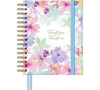 Teppc-Agenda 2025 2026 - Taille A5 (16,5x20,5 Cm), Vue Hebdomadaire, Format Académique De Septembre À Août, Spirale Double Wire¿O, Bilingue : Espagnol Et Anglais - Violet