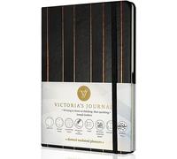 Teppc-Carnet De Notes À Pointillés Non Daté - Couverture Rigide - Agenda Vintage - Gestion Du Temps Et Organiseur D'objectifs - Format A5 - 14 X 29 Cm