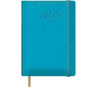 Teppc-Dohe Samba Agenda 2025 1 Jour Par Page, Format A5 (15 X 21 Cm), 12 Mois De Janvier À Décembre, Couverture Rigide En Similicuir, Planificateur En Espagnol, Fournitures De Bureau - Turquoise