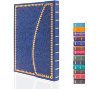 Teppc-Journal Magnétique, Carnet Vintage Sculpté En Similicuir Avec Couverture Rigide, Pages Lignées, Ruban Marque-Page, 20,3 X 14,5 Cm