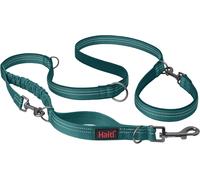 Teppc-Laisse Multifonctions Halti Anatomy - Laisse Réfléchissante À Double Extrémité Absorbant Les Chocs, Idéale Pour Les Promenades Et L`Éducation Des Chiens. Convient Aux Chiots (Taille L, Sarcelle
