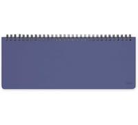 Teppc-Legami - Planning De Bureau 13 Mois, Future Dusk, Bureau Planner Janvier 2026 Janvier 2027, Agenda De Table Format Horizontal, Spiralé, Une Semaine Par Page, Rubrique, 27,2 X 10,2 Cm