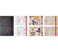 Teppc-Oxford, 1 Agenda De Poche Féminin - Grille Semainier - Couverture Rigide - Collection Flowers - Août 2025 À Août 2026 - Format 10 X 15 Cm - Visuels Aléatoires